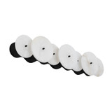 Varaluz - 370B03MB - Three Light Bath - Cosmos - Matte Black