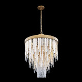 Varaluz - 359C07HG - Seven Light Chandelier - Lafayette - Havana Gold