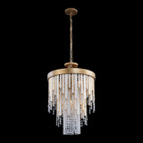 Varaluz - 359C04HG - Four Light Chandelier - Lafayette - Havana Gold