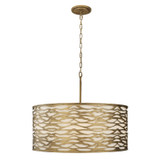 Varaluz - 348P06HG - Six Light Pendant - Kato - Havana Gold