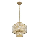 Varaluz - 348P04HG - Four Light Pendant - Kato - Havana Gold