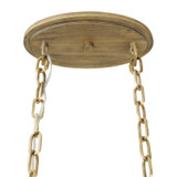 Varaluz - 348N06HG - Six Light Pendant - Kato - Havana Gold