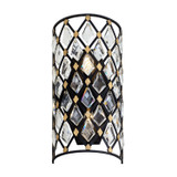 Varaluz - 345W02SCBHG - Two Light Wall Sconce - Windsor - Carbon/Havana Gold