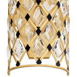 Varaluz - 345W02FGMB - Two Light Wall Sconce - Windsor - French Gold/Matte Black
