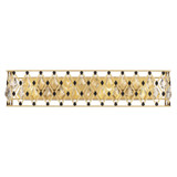 Varaluz - 345B04FGMB - Four Light Bath - Windsor - French Gold/Matte Black