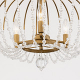 Varaluz - 343S03HG - Three Light Semi-Flush Mount - Voliere - Havana Gold