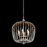 Varaluz - 343P06HG - Six Light Pendant - Voliere - Havana Gold