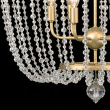 Varaluz - 343P06HG - Six Light Pendant - Voliere - Havana Gold