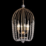 Varaluz - 343F06HG - Six Light Pendant - Voliere - Havana Gold