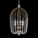Varaluz - 343F06HG - Six Light Pendant - Voliere - Havana Gold