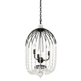 Varaluz - 343F03MB - Three Light Pendant - Voliere - Matte Black