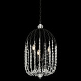 Varaluz - 343F03MB - Three Light Pendant - Voliere - Matte Black