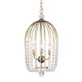 Varaluz - 343F03HG - Three Light Pendant - Voliere - Havana Gold