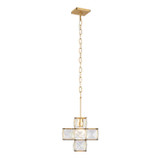 Varaluz - 329P01CG - One Light Pendant - Cubic - Calypso Gold