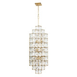 Varaluz - 329F14CG - 14 Light Foyer Pendant - Cubic - Calypso Gold
