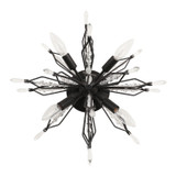 Varaluz - 311S04CB - Four Light Wall/Ceiling Light - Orbital - Carbon