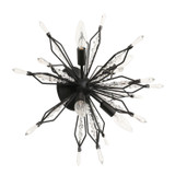 Varaluz - 311S04CB - Four Light Wall/Ceiling Light - Orbital - Carbon