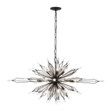 Varaluz - 311N16CB - 16 Light Linear Pendant - Orbital - Carbon