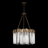 Varaluz - 309P10HG - Ten Light Pendant - Matrix - Havana Gold