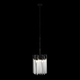 Varaluz - 309P03MBFG - Three Light Pendant - Matrix - Matte Black/French Gold