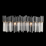 Varaluz - 309B02MBFG - Two Light Bath - Matrix - Matte Black/French Gold