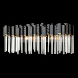 Varaluz - 309B02MBFG - Two Light Bath - Matrix - Matte Black/French Gold