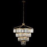 Varaluz - 297P19HG - 19 Light Pendant - Social Club - Havana Gold