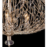 Varaluz - 271P09GD - Nine Light Pendant - Bask - Gold Dust