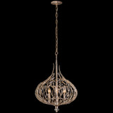 Varaluz - 271P03GD - Three Light Pendant - Bask - Gold Dust
