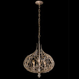 Varaluz - 271P03GD - Three Light Pendant - Bask - Gold Dust