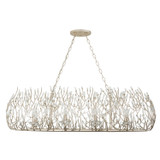 Varaluz - 271N08GD - Eight Light Linear Pendant - Bask - Gold Dust
