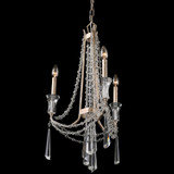 Varaluz - 270C03TR - Three Light Chandelier - Barcelona - Transcend Silver
