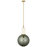 Visual Comfort Signature - MF 5256SB-SMG - LED Pendant - Meir - Soft Brass