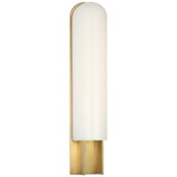 Visual Comfort Signature - KW 2932AB-WG - LED Wall Sconce - Trouve - Antique-Burnished Brass
