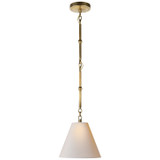 Visual Comfort Signature - TOB 5089HAB-NP - One Light Pendant - Goodman - Hand-Rubbed Antique Brass