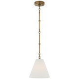 Visual Comfort Signature - TOB 5089HAB-NP - One Light Pendant - Goodman - Hand-Rubbed Antique Brass