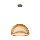 Alora - PD631416BGOP - One Light Pendant - Bondi - Brushed Gold/Opal Glass