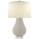 Visual Comfort Signature - CHA 8658VI-PL - One Light Table Lamp - Arica - Volcanic Ivory