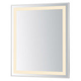 ET2 - E42093-SN - LED Mirror - Framed - Satin Nickel