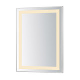 ET2 - E42091-SN - LED Mirror - Framed - Satin Nickel
