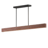ET2 - E26268-RLGM - LED Linear Pendant - Lintel - Rosso Laterite / Gunmetal