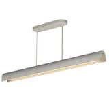 ET2 - E25237-CHK - LED Linear Pendant - Matera - Chaulk White