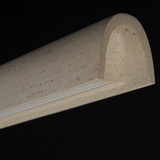 ET2 - E25237-CHK - LED Linear Pendant - Matera - Chaulk White