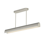 ET2 - E25236-CHK - LED Linear Pendant - Matera - Chaulk White