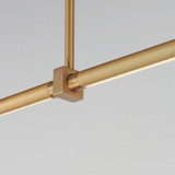 ET2 - E21359-GLD - LED Linear Pendant - Dorian - Gold