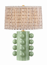 Hudson Valley - L9126-AGB/CMC-P102 - One Light Table Lamp - Roselle - Aged Brass