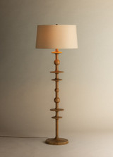 Hudson Valley - L3962-AGB - One Light Floor Lamp - Jefferson Heights - Aged Brass