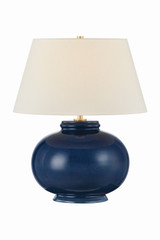 Hudson Valley - L3422-AGB/CPE - One Light Table Lamp - Moodus - Aged Brass