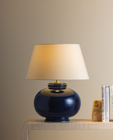 Hudson Valley - L3422-AGB/CPE - One Light Table Lamp - Moodus - Aged Brass