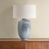 Hudson Valley - L2551-AGB/CON - One Light Table Lamp - Hensonville - Aged Brass